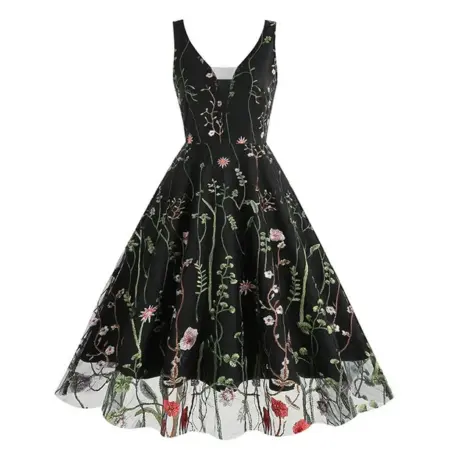 VESTIDO NEGRO