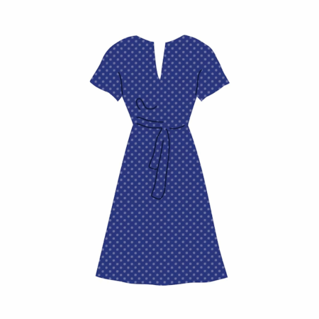 VESTIDO AZUL